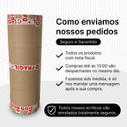 Chapa Para Box, Gabinete De Acrílico 90x98 Amazonas Fumê