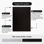 Chapa Para Box, Gabinete De Acrílico 90x98 Monocril Fumê