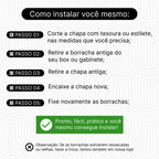 Chapa Para Box, Gabinete De Acrílico 90x98 Amazonas Fumê