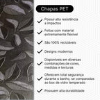 Chapa Para Box, Gabinete De Acrílico 90x98 Pantanal Fumê