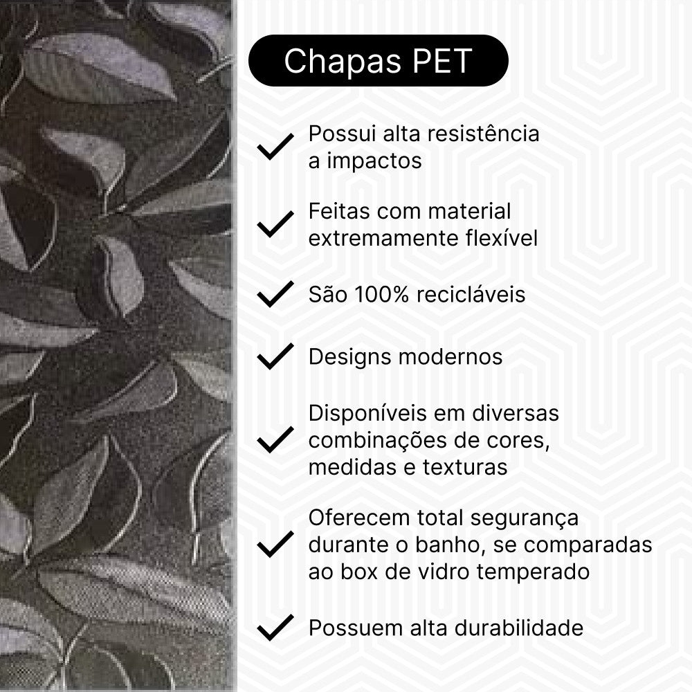 Chapa Para Box, Gabinete De Acrílico 90x98 Pantanal Fumê