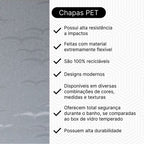 Chapa Para Box, Gabinete De Acrílico 90x98 Revoada Incolor