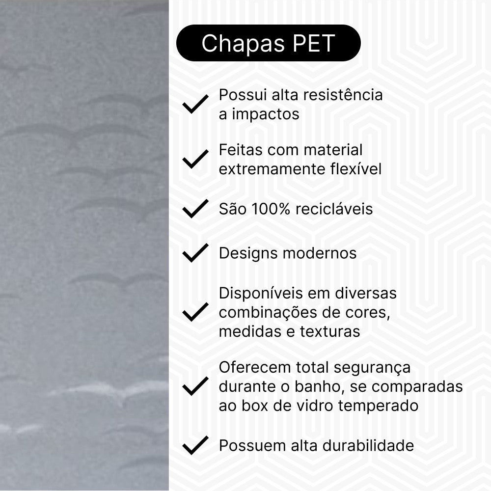 Chapa Para Box, Gabinete De Acrílico 90x98 Revoada Incolor