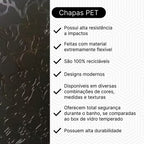 Chapa Para Box, Gabinete De Acrílico 90x98 Amazonas Fumê