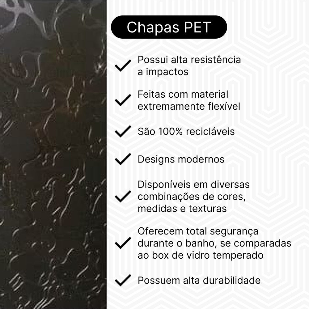 Chapa Para Box, Gabinete De Acrílico 90x98 Amazonas Fumê